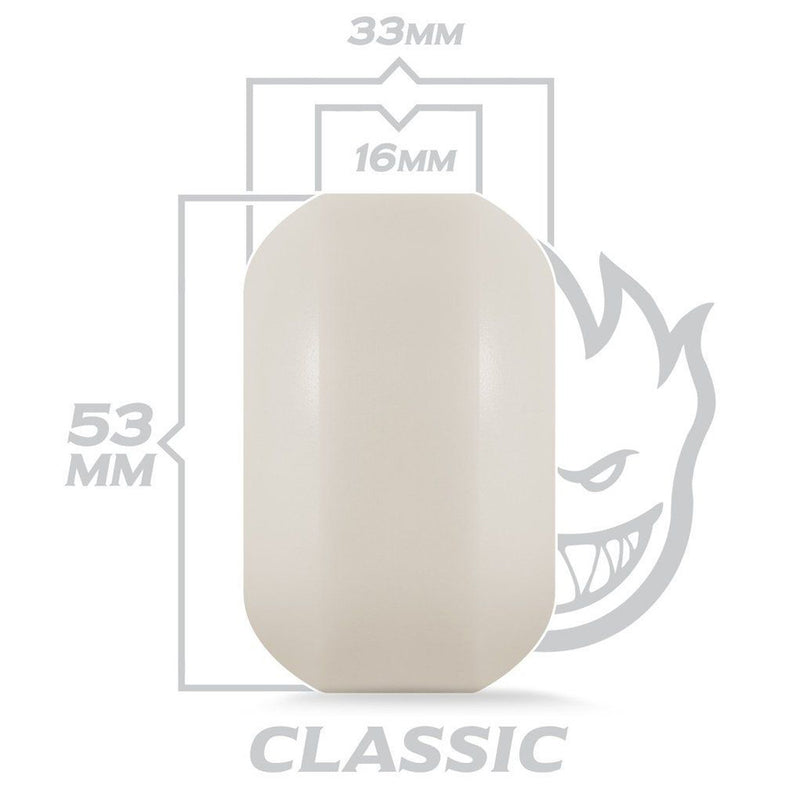 SPITFIRE WHEELS FORMULA FOUR 101D CLASSIC SHAPE // 53mm