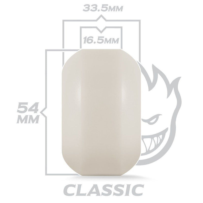 SPITFIRE WHEELS FORMULA FOUR 99D CLASSIC SHAPE // 54mm