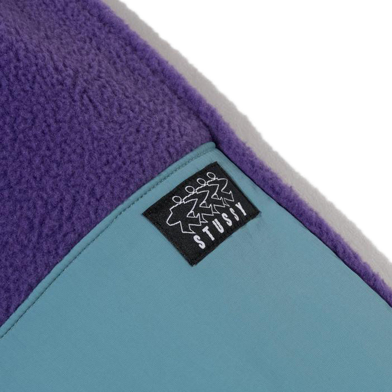 STÜSSY SUMMIT POLAR FLEECE PANT // PURPLE