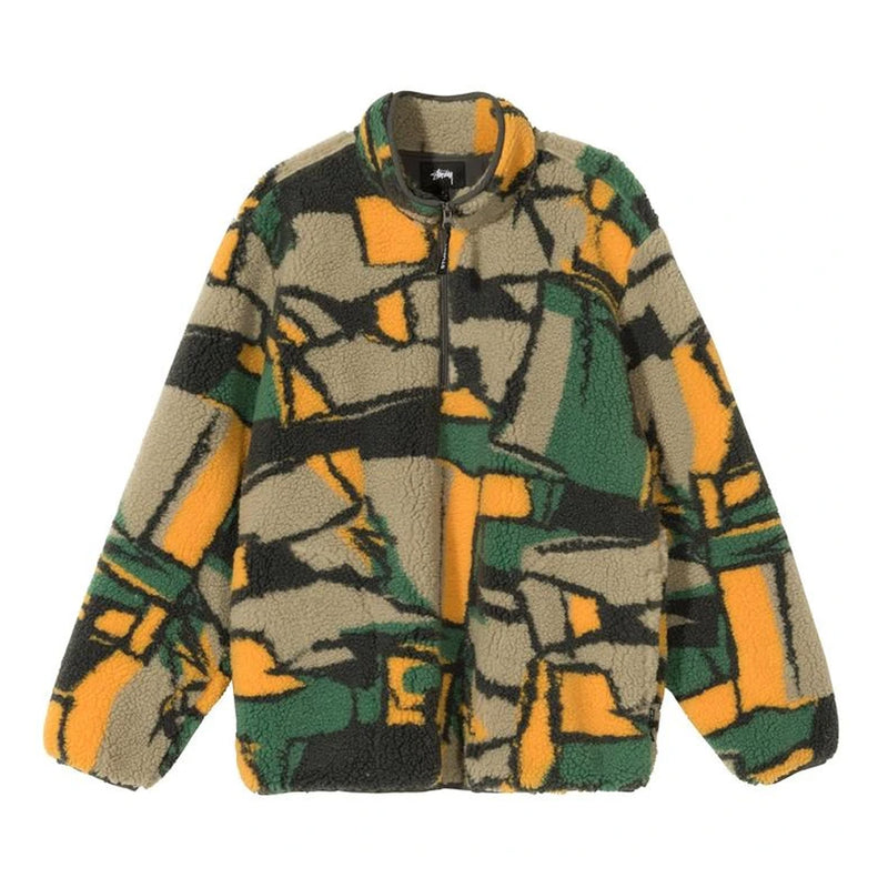 Stussy block sherpa pullover clearance