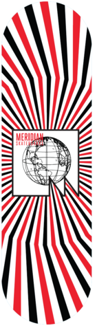 MERIDIAN WORLD BROADCAST DECK // RED 8.0", 8.125", 8.375" & 8.5"