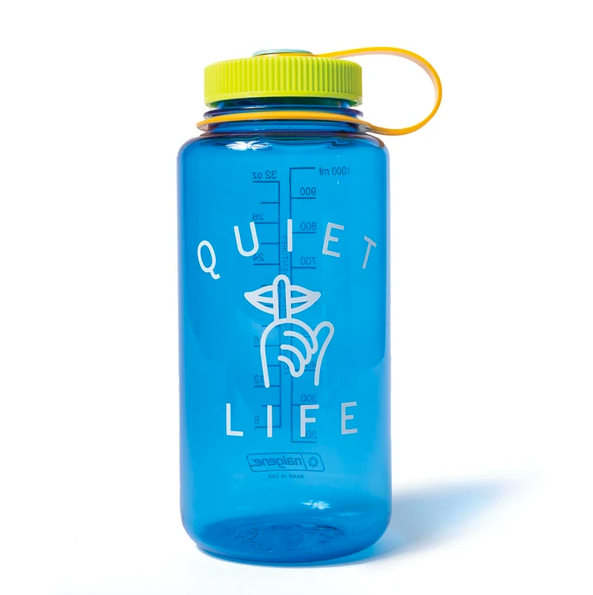 THE QUIET LIFE SHHH WATER BOTTLE // BLUE
