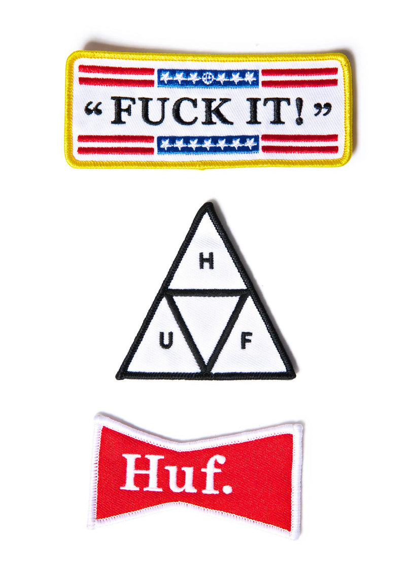 HUF ASSORTED PATCH PACK