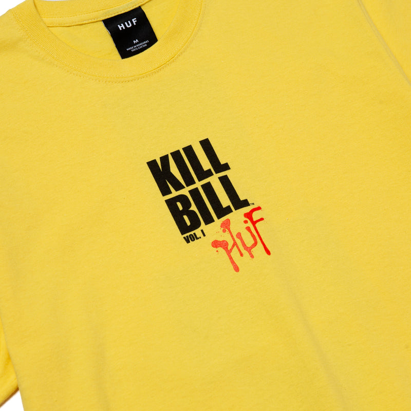 HUF X KILL BILL VERSUS T-SHIRT // YELLOW