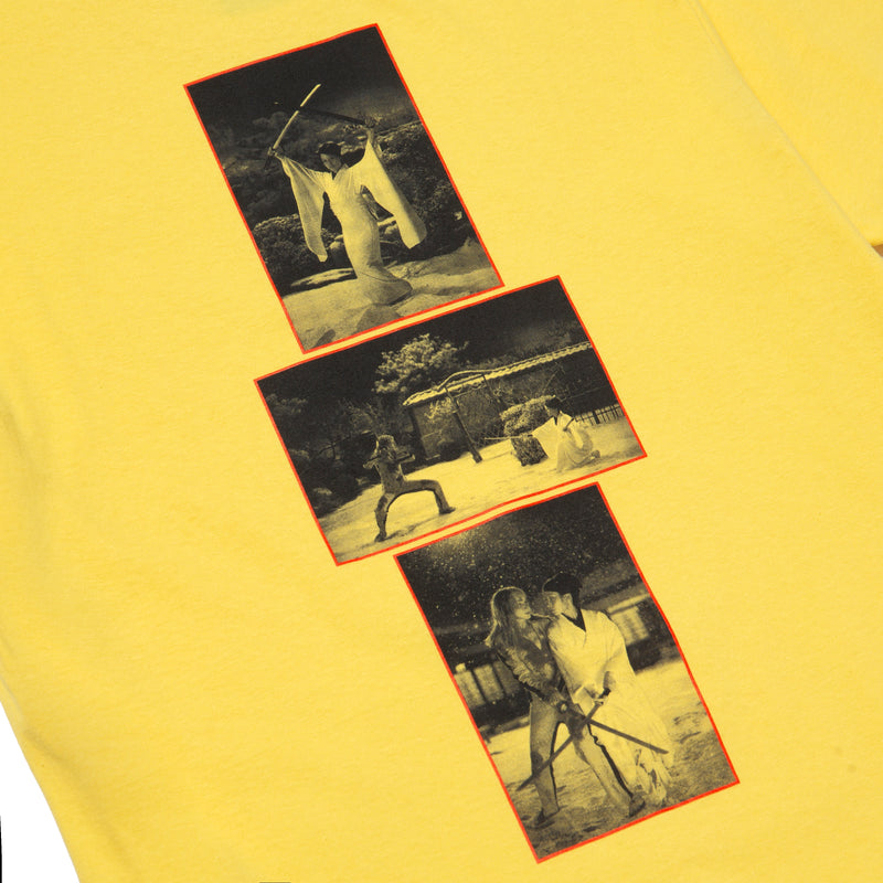 HUF X KILL BILL VERSUS T-SHIRT // YELLOW