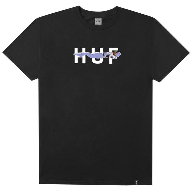 HUF VICIOUS T-SHIRT // BLACK