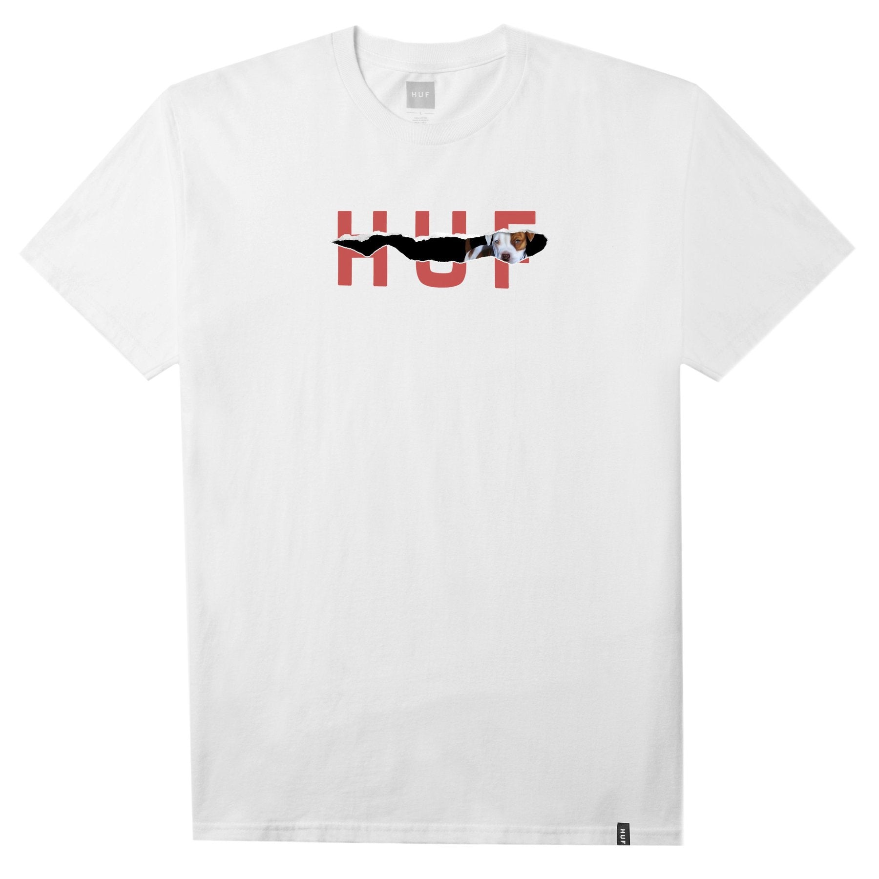 HUF VICIOUS T SHIRT WHITE