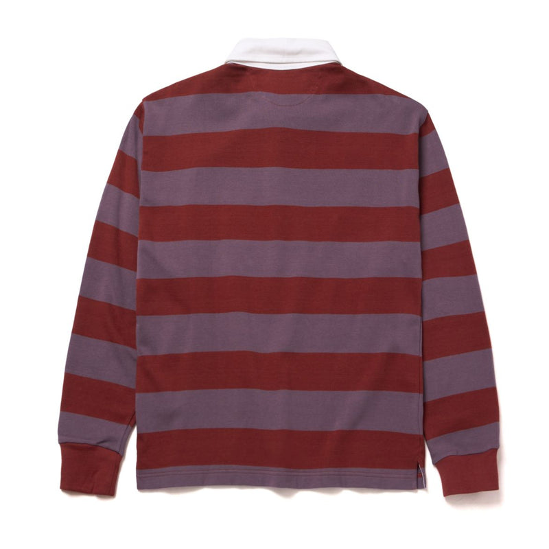 HUF YORKE L/S RUGBY // BRICK