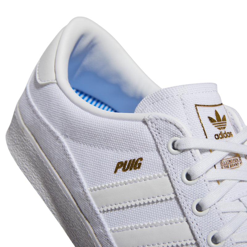 adidas skateboarding gy6934 puig indoor shoes cloud white cloud white gum