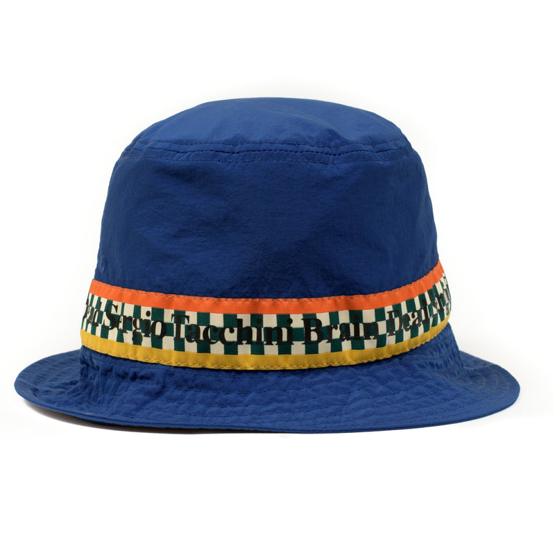 brain dead f21h02002499 sergio tacchini x brain dead bucket hat navy