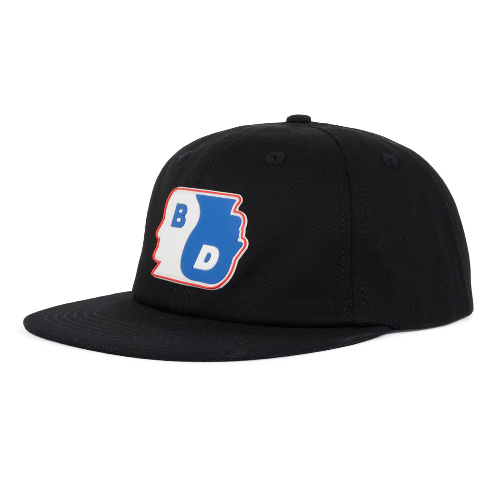 BRAIN DEAD YIN YANG TWILL 6 PANEL CAP // BLACK – Collateral