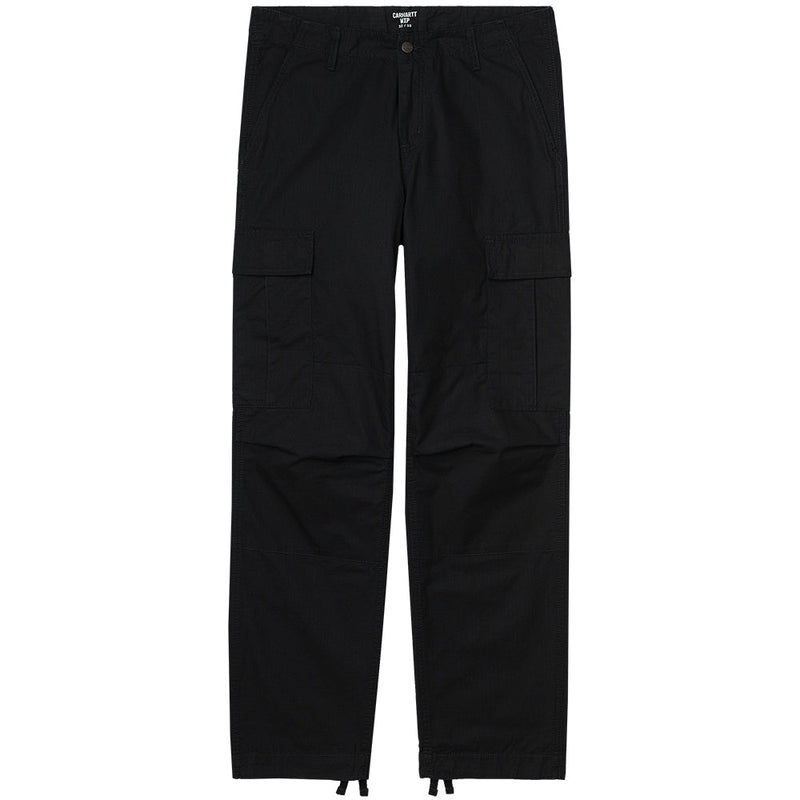 carhartt wip i015875 89 02 regular cargo pant black rinsed