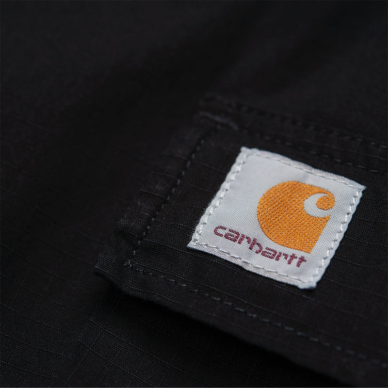 carhartt wip i015875 89 02 regular cargo pant black rinsed