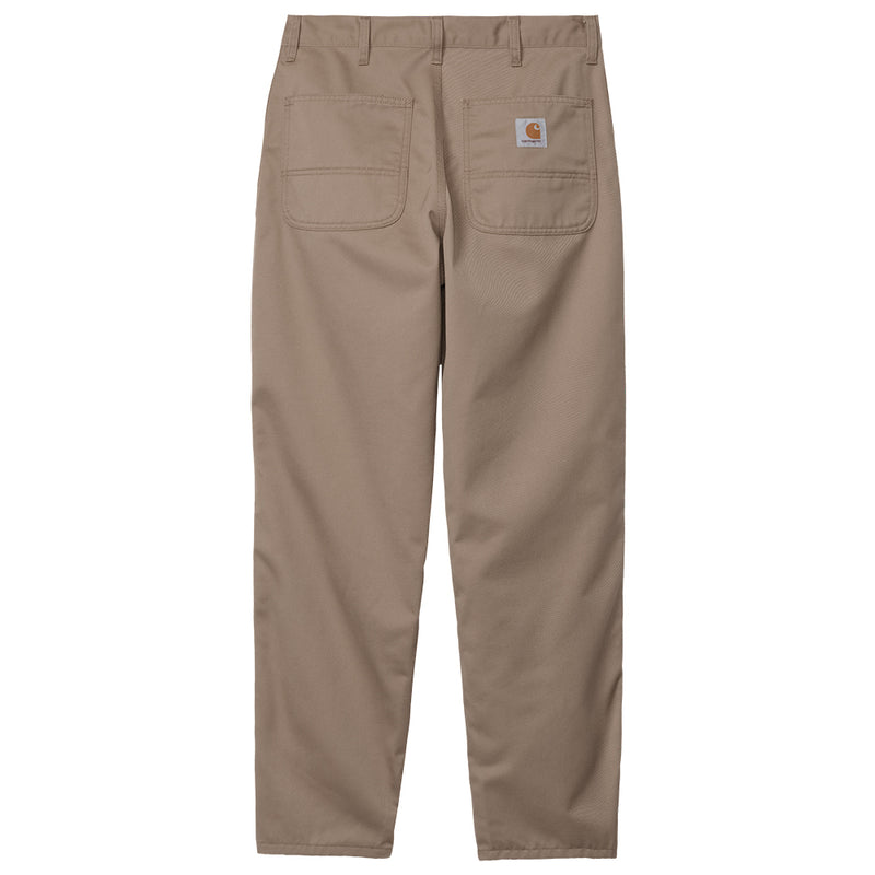 carhartt wip i020075 8y 02 simple pant leather rinsed 