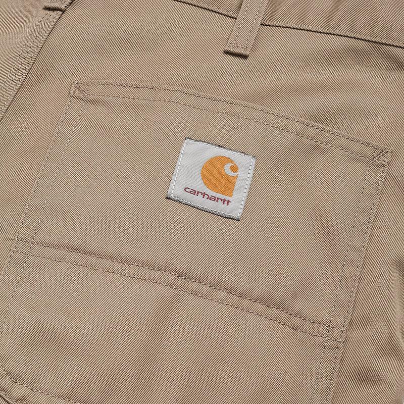 carhartt wip i020075 8y 02 simple pant leather rinsed 