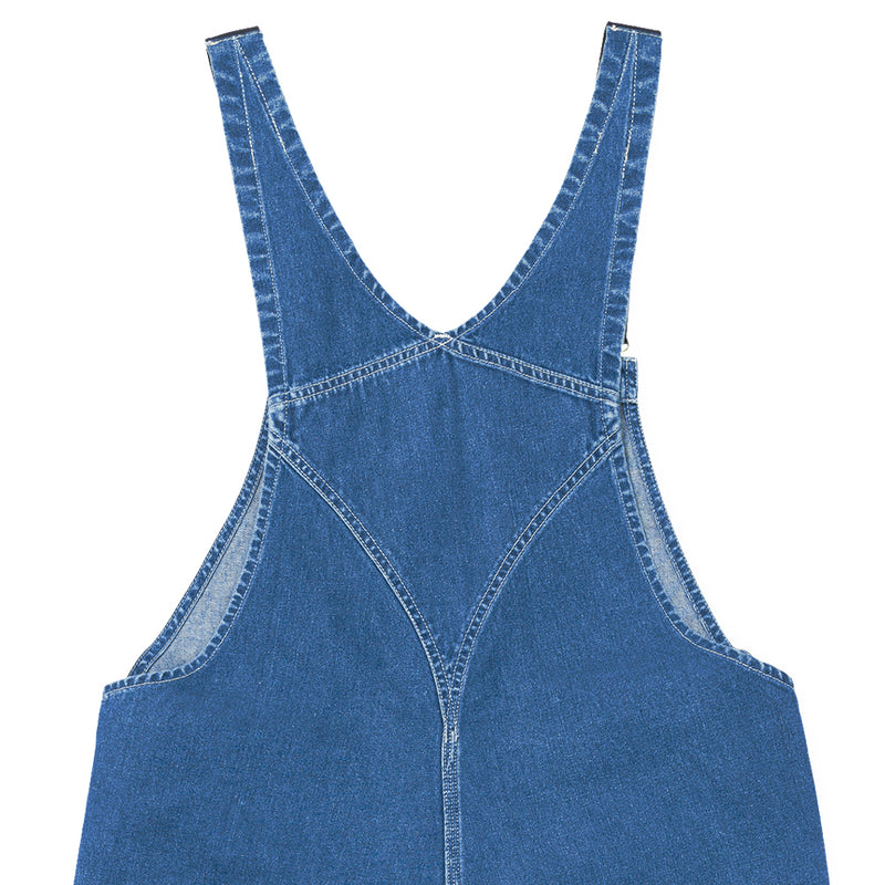 carhartt wip i022946 01 06 bib overall blue stone washed