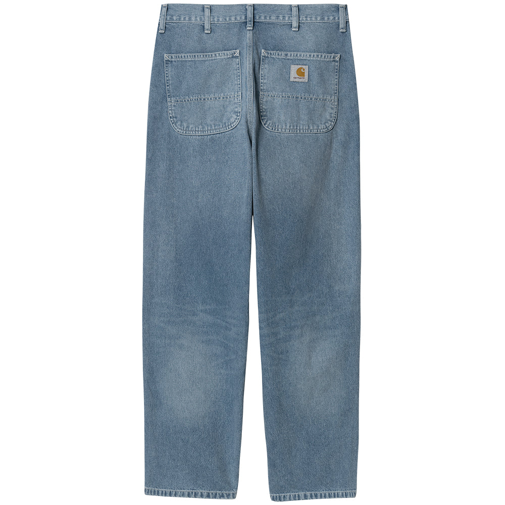 carhartt wip i022947 01 zo simple pant blue light true washed