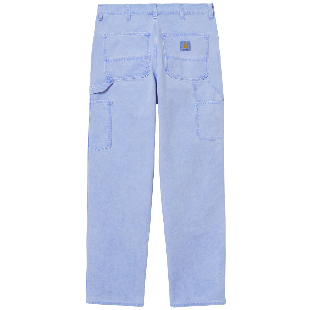 carhartt wip i029196 0nw fh double knee pant icy water faded