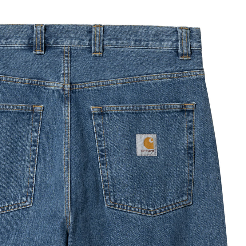 Carhartt WIP BRANDON PANT - Relaxed fit jeans - blue stone  bleached/bleached denim 