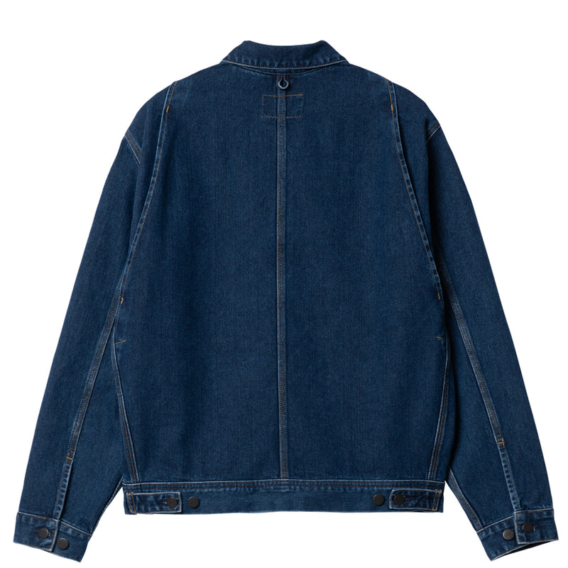 carhartt wip i031925 01 06 saledo jacket blue stone washed
