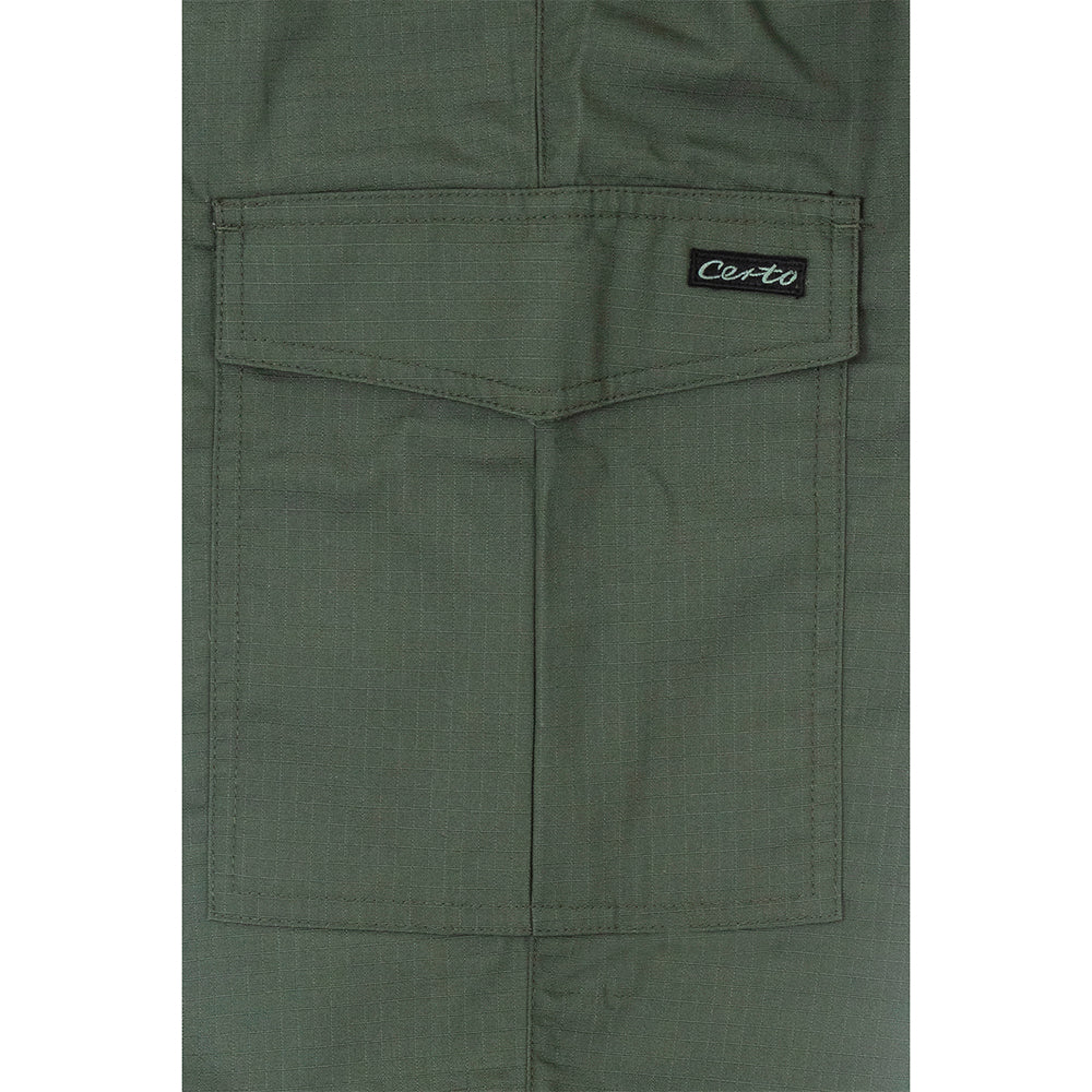 certo cps001 cargopant olive green