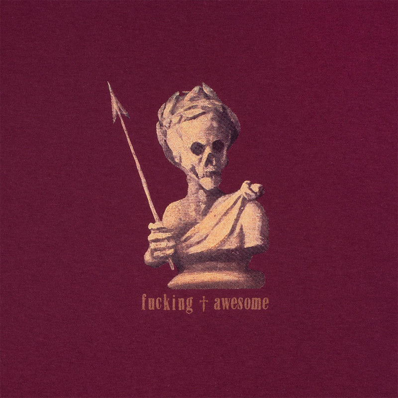 fucking awesome pn3068 kansas tee maroon