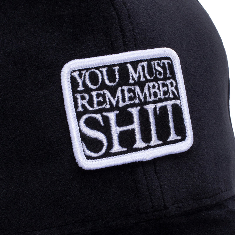 fucking awesome pn3110 remember shit velvet strapback black