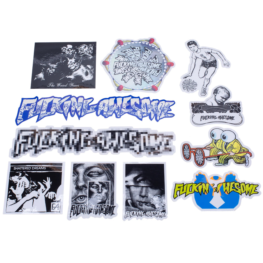 fucking awesome pn3217 spring 2022 sticker pack assorted