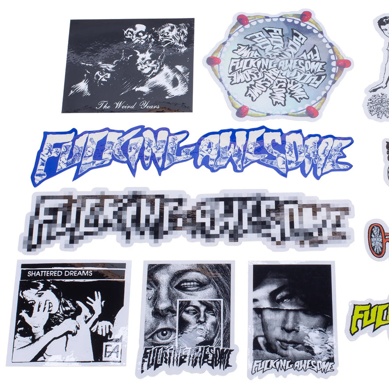 fucking awesome pn3217 spring 2022 sticker pack assorted