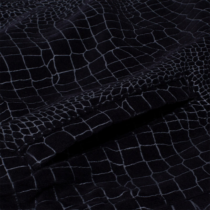 fucking awesome pn4136 velour croc track jacket black