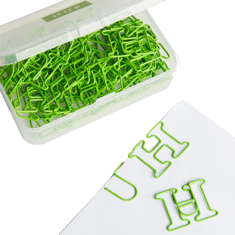 huf ac00748 hufgr paper clips huf green
