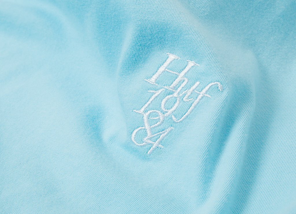 HUF COUNTRY CLUB OVERDYE TEE // CRYSTAL BLUE-The Collateral