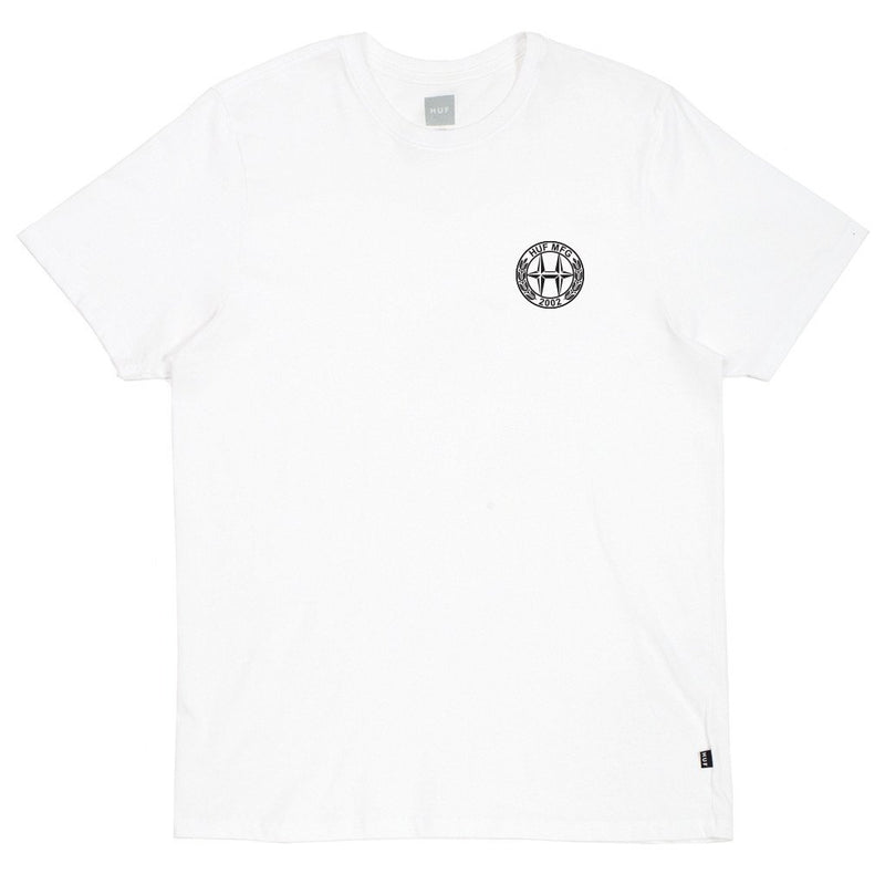 HUF H-CLASS TEE // WHITE-The Collateral