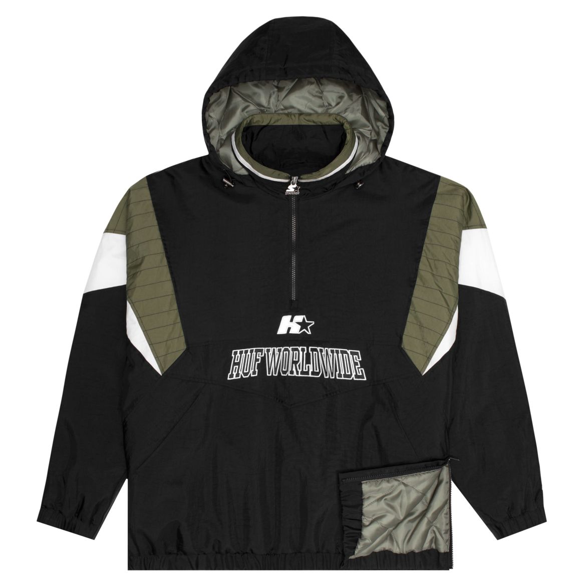 ballaholic STARTER Anorak Jacket サイズL Logo Anywhere Full Zip