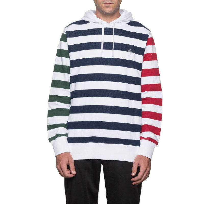 HUF KENNEDY PULLOVER HOODIE \\ WHITE-The Collateral
