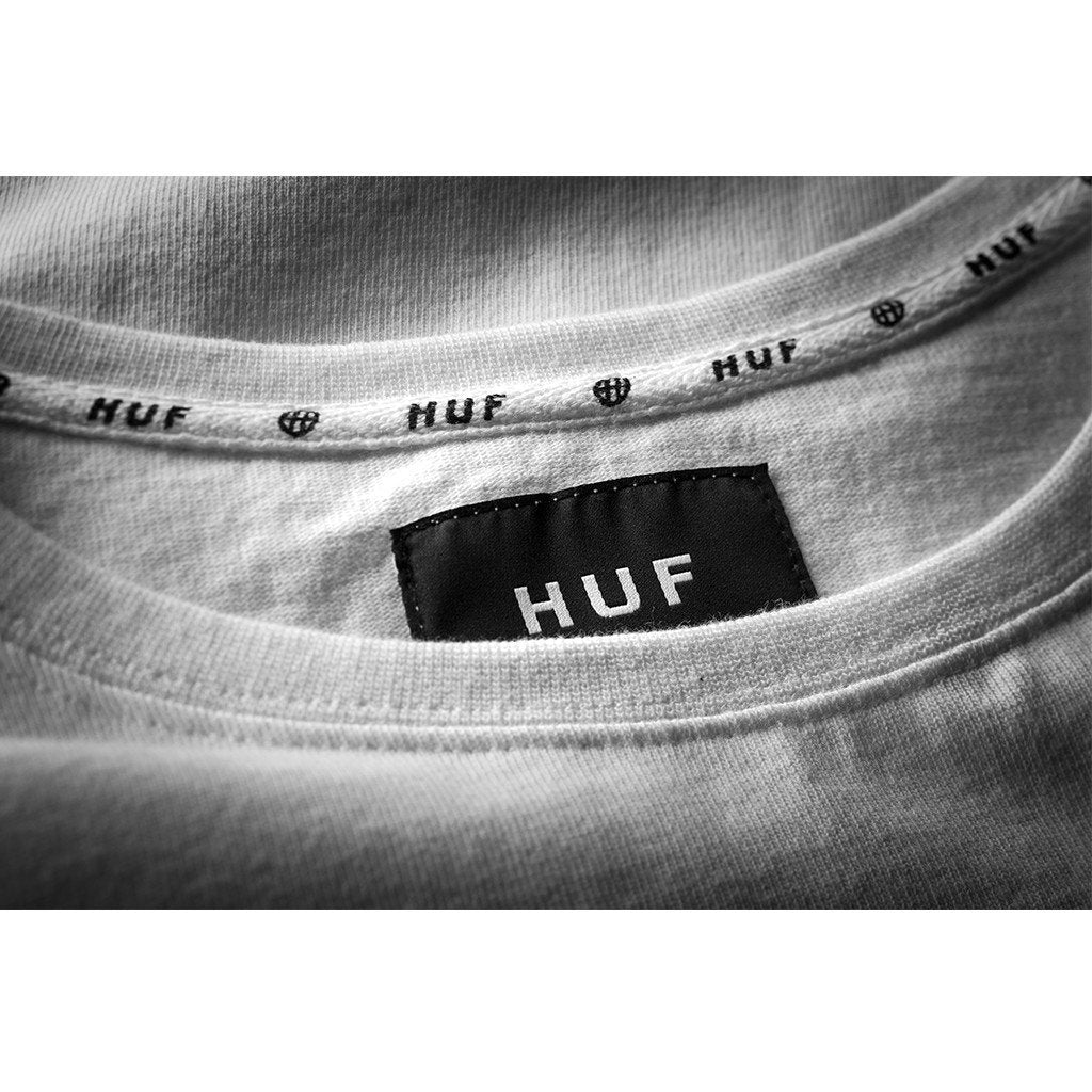 HUF LAYNE CREW S/S FOOTBALL JERSEY // WHITE-The Collateral