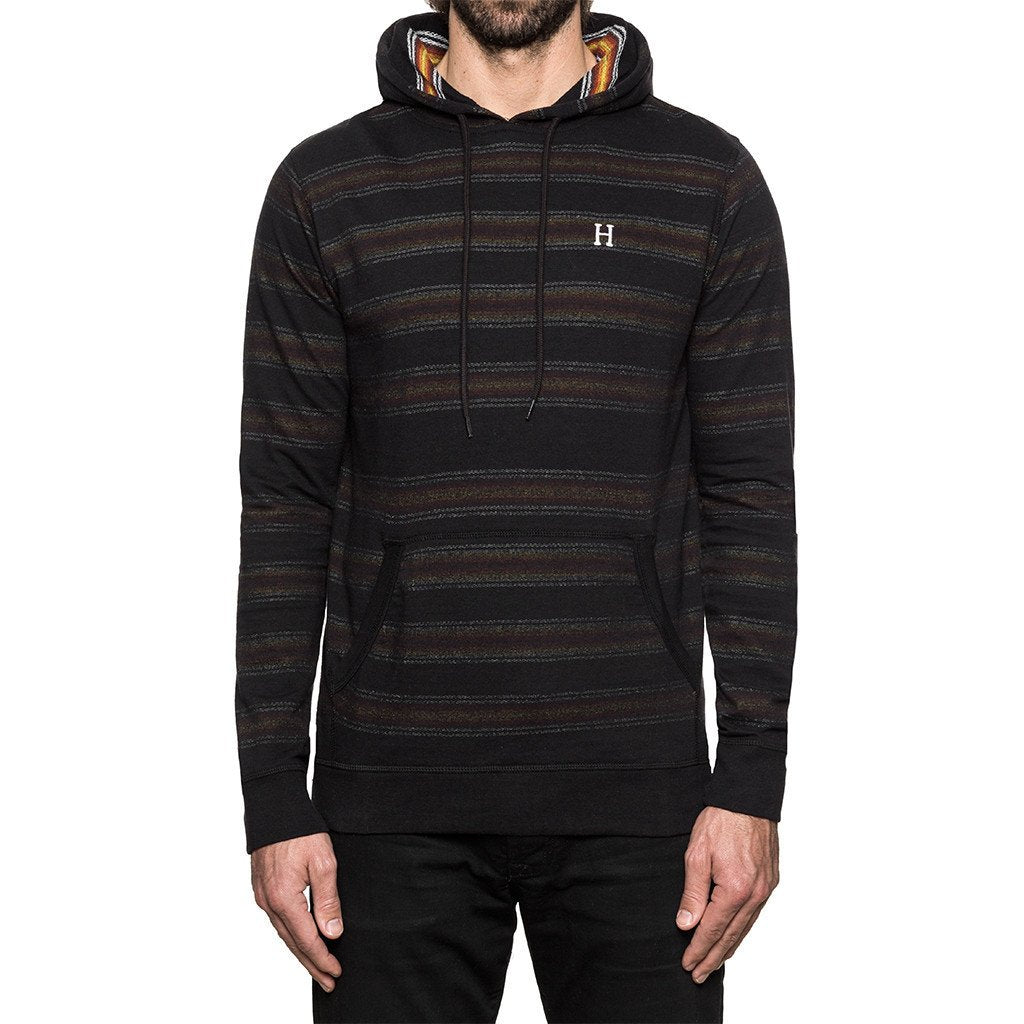 HUF SERAPE PULLOVER HOOD // BLACK-The Collateral