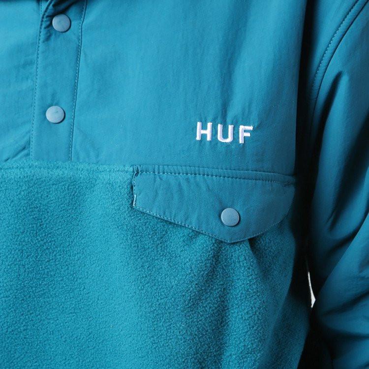 HUF TOFINO HOODED POLAR PULLOVER \\ JADE-The Collateral