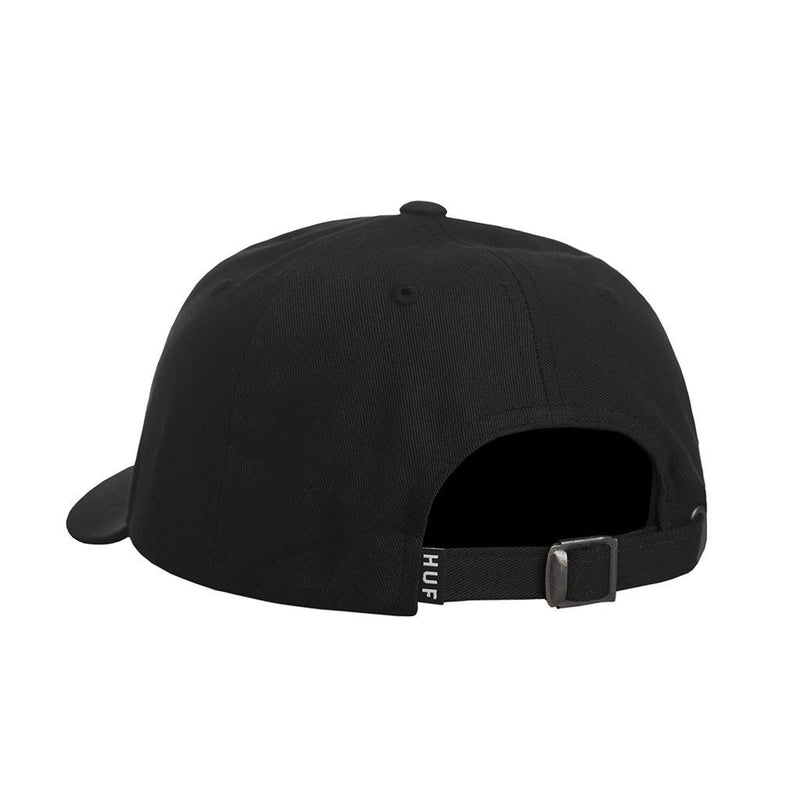 HUF TRIPLE TRIANGLE CURVED BRIM 6 PANEL // BLACK-The Collateral