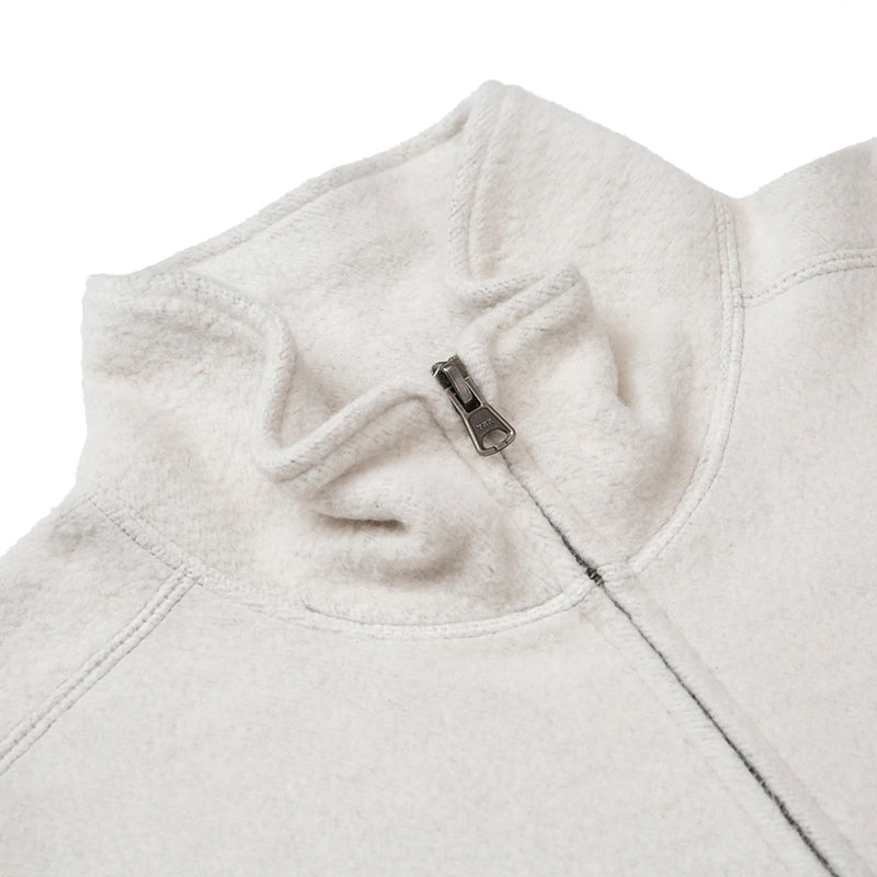huf worldwide 1 4 zip mockneck fleece athletic heather wfl0011 athhr