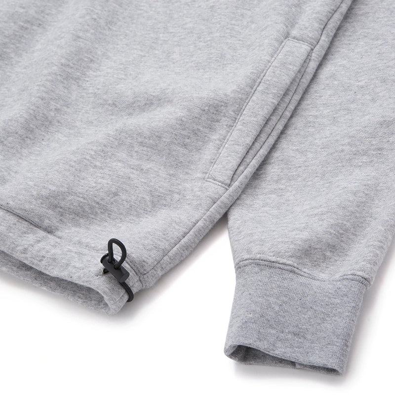 huf worldwide 1 4 zip mockneck fleece athletic heather wfl0011 athhr