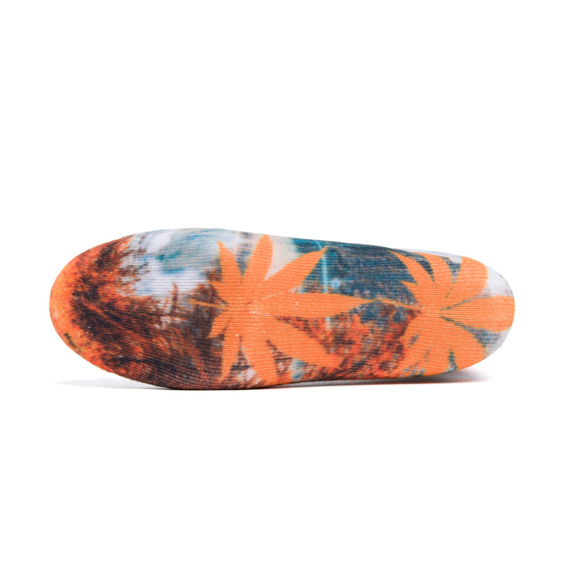 huf worldwide digital nature plantlife sock orange sk00703 ornge