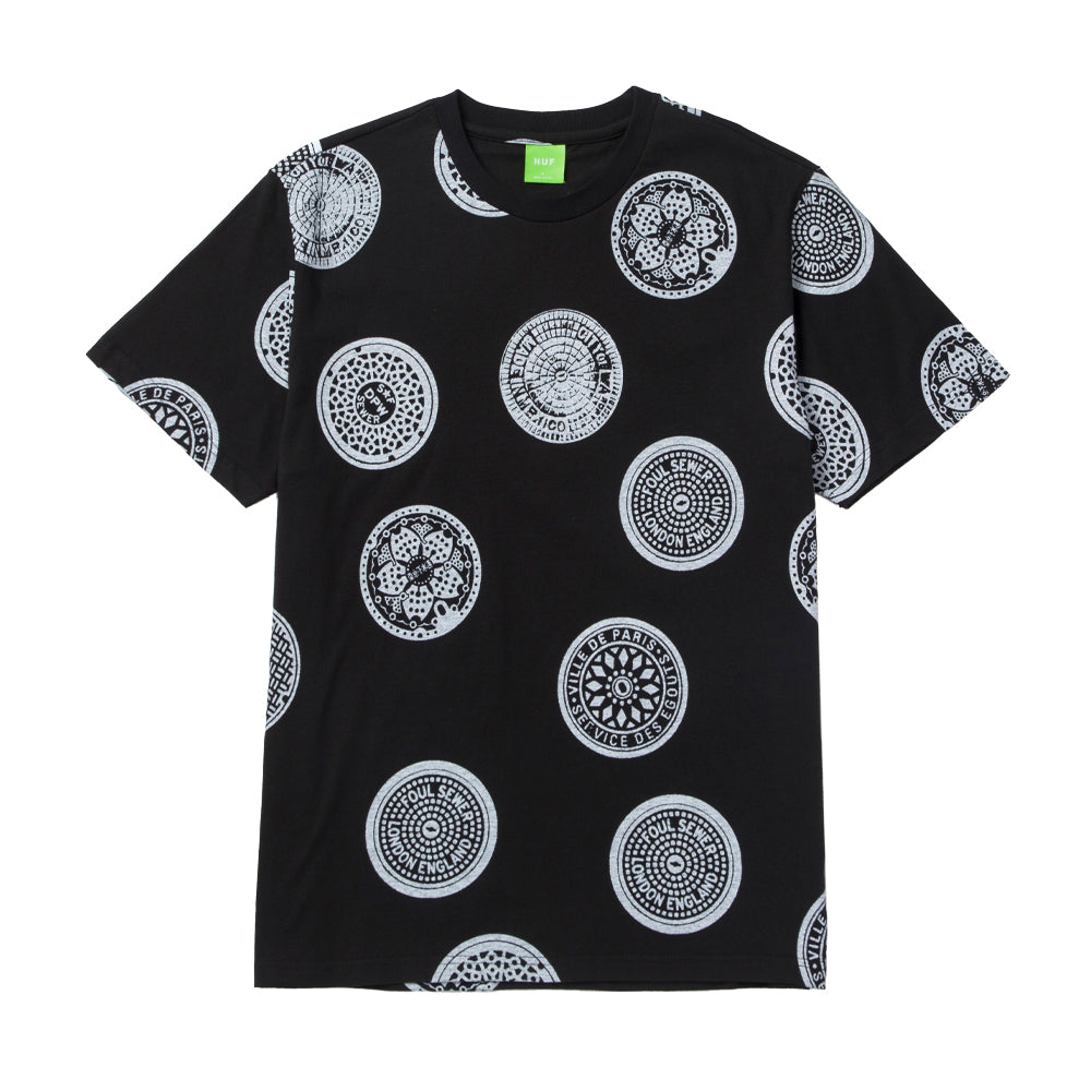 huf worldwide drain cover ss relaxed top black kn00370 black