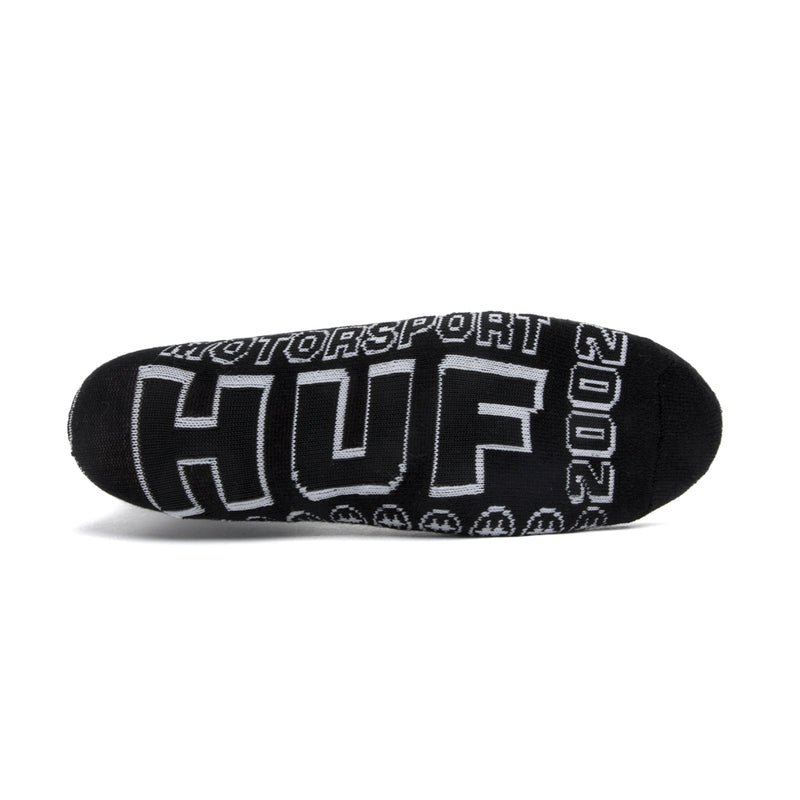 huf worldwide h class sock black sk00640 black 
