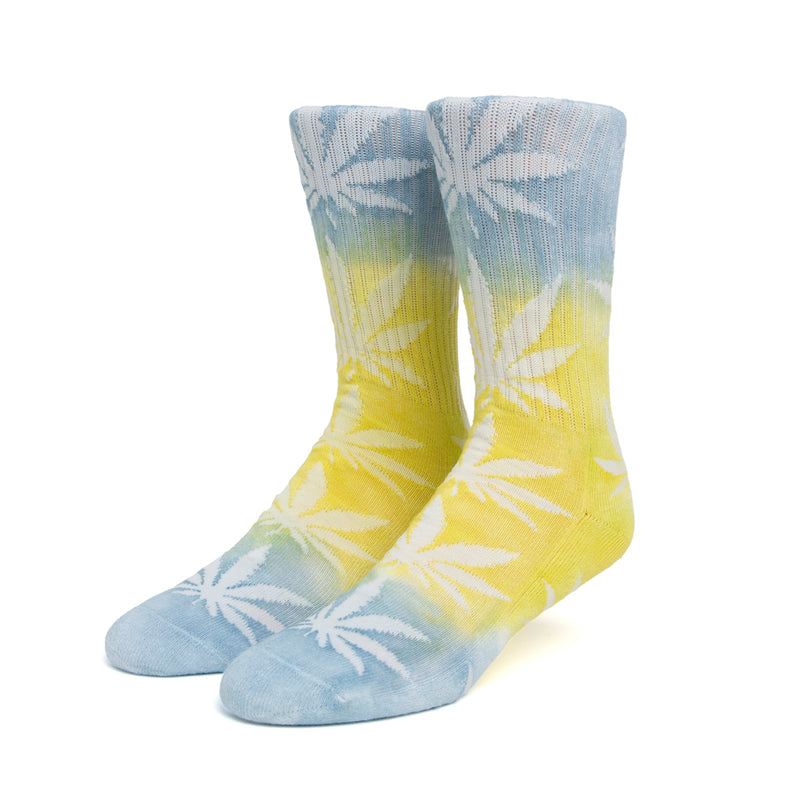 huf worldwide plantlife tiedye sock light blue sk00432 lblue