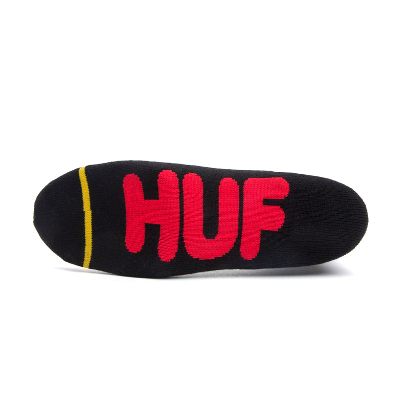 huf worldwide regal sock black sk00645 black 