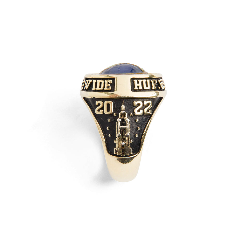 HUF WORLDWIDE RING // GOLD