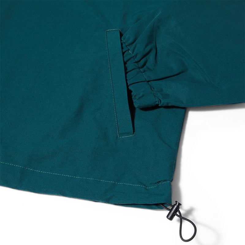 huf worldwide x crailtap blocks anorak jacket sycamore jk00403 scmre