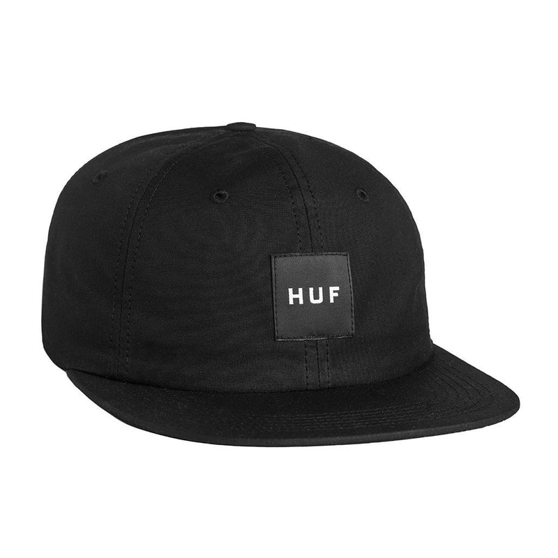 HUF X BRITISH MILLERAIN WAXED 6 PANEL // BLACK-The Collateral