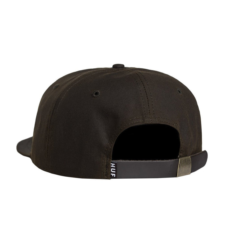 HUF X BRITISH MILLERAIN WAXED 6 PANEL // BROWN-The Collateral